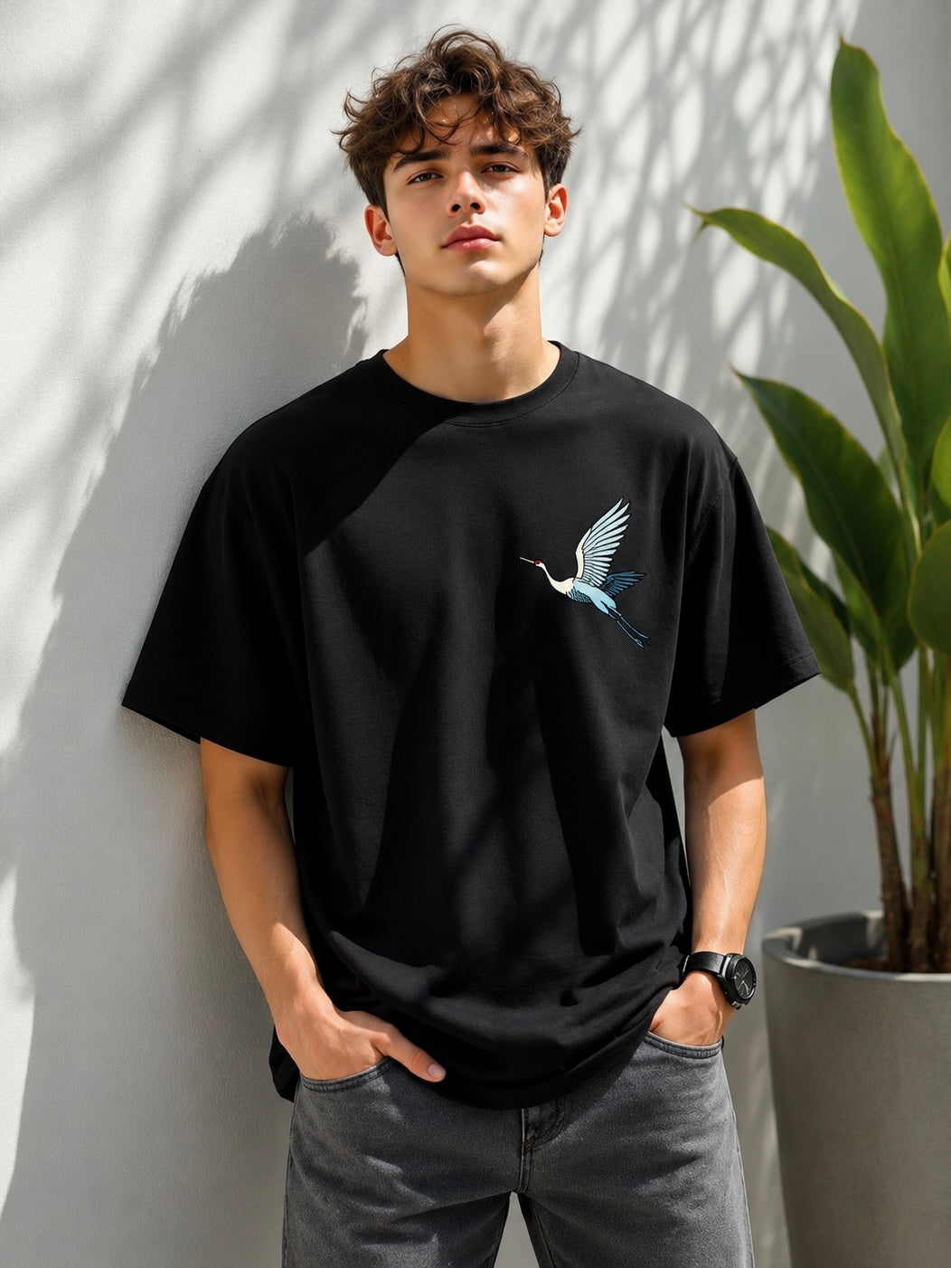 CONFIDENCE - OVERSIZED TEE – 200 GSM