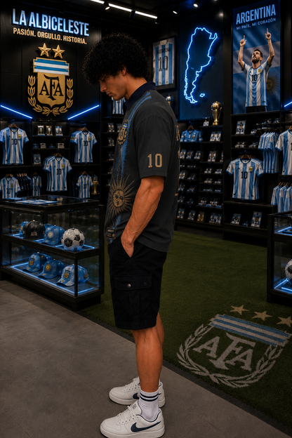 Argentina "La Albiceleste 10" Premium Oversized T-Shirt