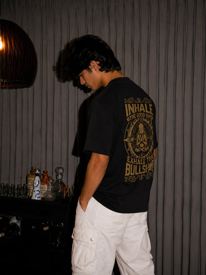 INHALE PEACE - OVERSIZED TEE – 200 GSM