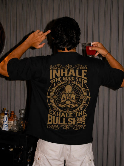 INHALE PEACE - OVERSIZED TEE – 200 GSM