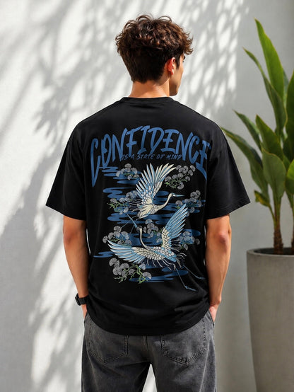 CONFIDENCE - OVERSIZED TEE – 200 GSM