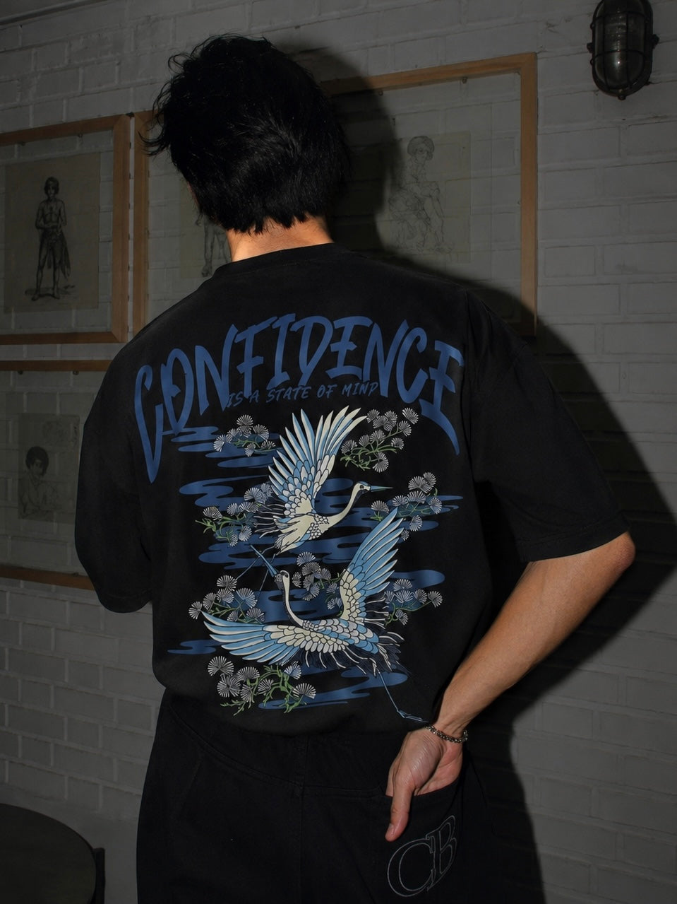 CONFIDENCE - OVERSIZED TEE – 200 GSM