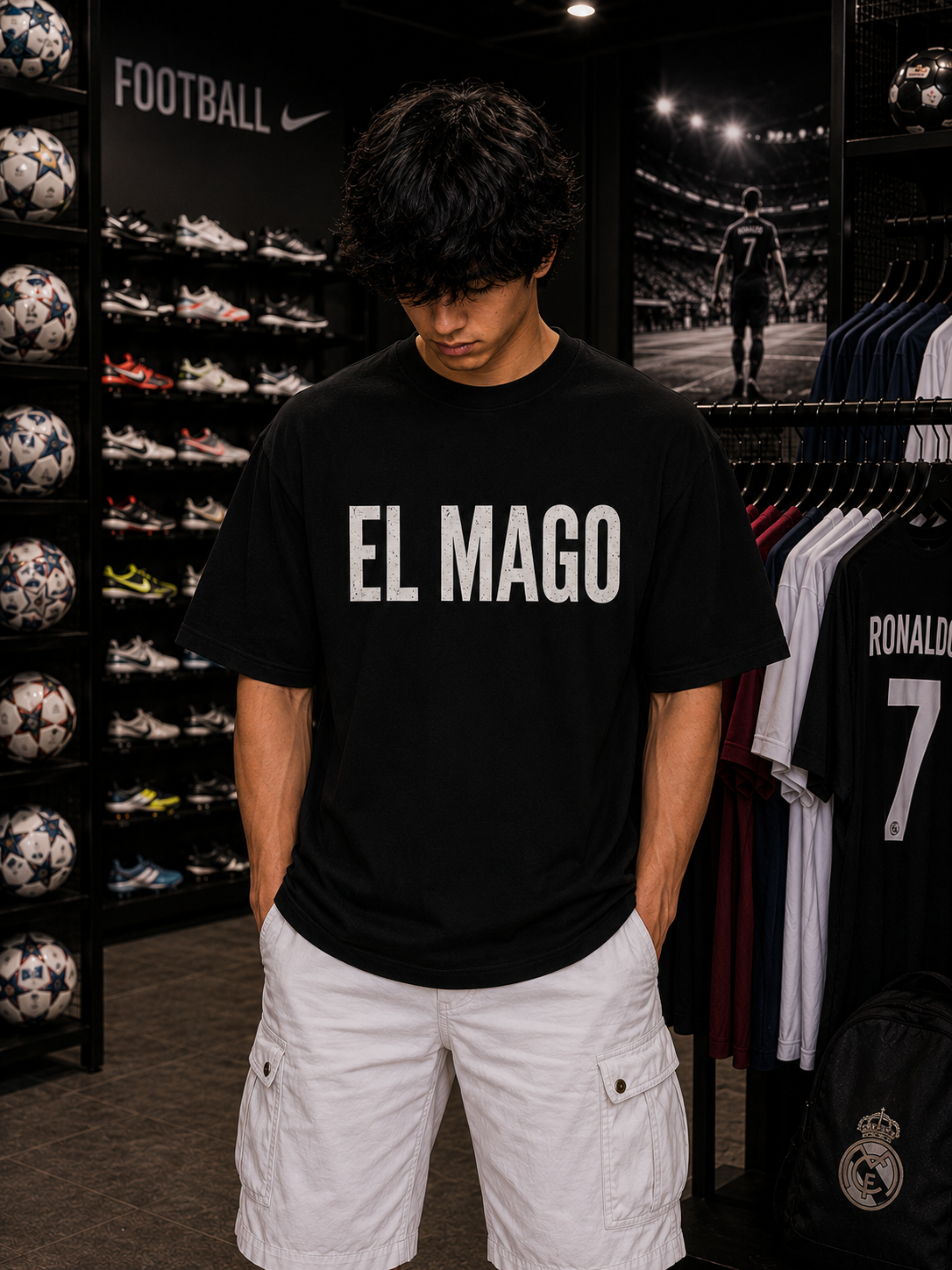 NEYMAR JR. - OVERSIZED TEE – 200 GSM