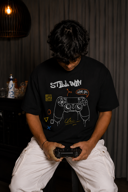 PLAY MODE - OVERSIZED TEE – 200 GSM