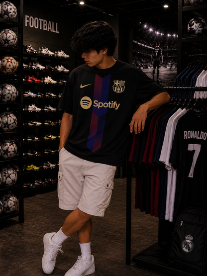 BARCELONA JERSEY - OVERSIZED TEE – 200 GSM